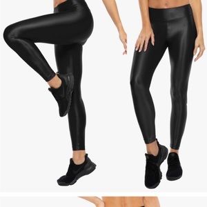 KORAL black Lustrous Mid-Rise leggings S